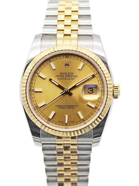 two tone vintage rolex|two tone Rolex datejust 36mm.